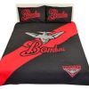AFL Essendon Bombers Home Guernsey Doona Cover V5
