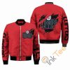 NBA Los Angeles Clippers Red Scratch Bomber Jacket