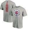 NBA Los Angeles Clippers Custom Name Number Gray T-Shirt