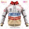 NRL Dolphins Custom Name Number 2023 Away Jersey Zip Up Hoodie