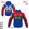 NRL Newcastle Knights Custom Name Number 2023 Home Jersey Pullover Hoodie