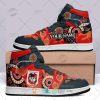 NRL St. George Illawarra Dragons Custom Name Indigenous Air Jordan 1 High Sneakers