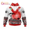 NRL St. George Illawarra Dragons Custom Name Number Nature Jersey Pullover Hoodie