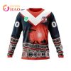 NRL Sydney Roosters Custom Name Number Nature Jesey Sweatshirt