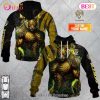 AFL Richmond Tigers Custom Name Mascot Warrior Pullover Hoodie
