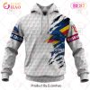AFL Adelaide Crows Custom Name Number Golf Pullover Hoodie