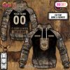 NRL St. George Illawarra Dragons Custom Name Number Camo Pullover Hoodie