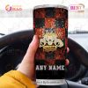 NRL Wests Tigers Custom Name Gold Logo Tumbler