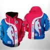 NBA Los Angeles Clippers Blue Red Highway Pullover Hoodie
