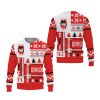 NRL St. George Illawarra Dragons White Red Ugly Christmas Sweater