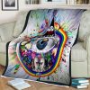 Pink Floyd Posters Fleece Blanket