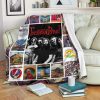 Grateful Dead Band Fleece Blanket