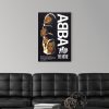 ABBA The Movie – Vintage Movie Poster Portrait Canvas