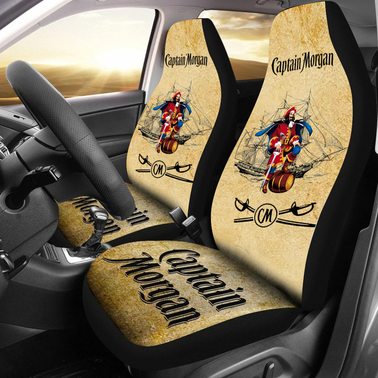 Captain Morgan Car Seat Covers Captain Morgan Car Seat Covers