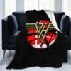 Van Halen Black Fleece Blanket V4
