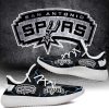 NBA San Antonio Spurs Black Lightning Yeezy Boost Sneakers