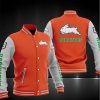 NRL South Sydney Rabbitohs Orange Baseball Jacket