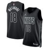 Brooklyn Nets Yuta Watanabe Statement Edition Black NBA Jersey