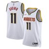 Denver Nuggets Bruce Brown Nike Association Edition White NBA Jersey