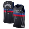 Detroit Pistons Cade Cunningham Statement Edition Black NBA Jersey