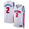 Detroit Pistons Cade Cunningham Nike Association Edition White NBA Jersey