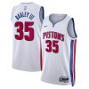 Detroit Pistons Marvin Bagley III Nike Association Edition White NBA Jersey
