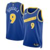 Golden State Warriors Andre Iguodala Nike Classic Edition Blue NBA Jersey