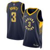 Indiana Pacers Chris Duarte Nike Icon Edition Navy NBA Jersey