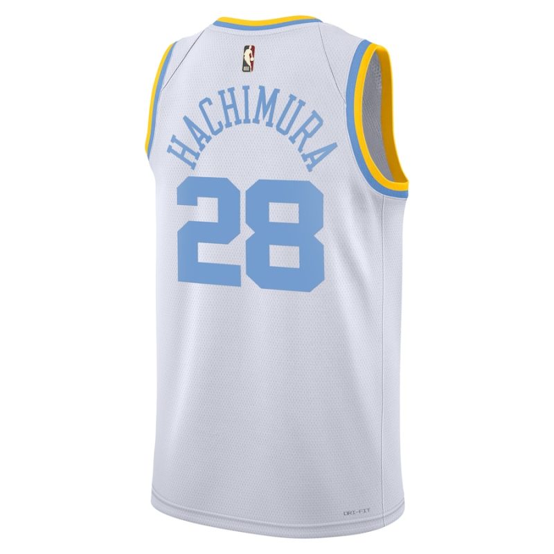 Los Angeles Lakers Rui Hachimura Nike Classic Edition White NBA Jersey