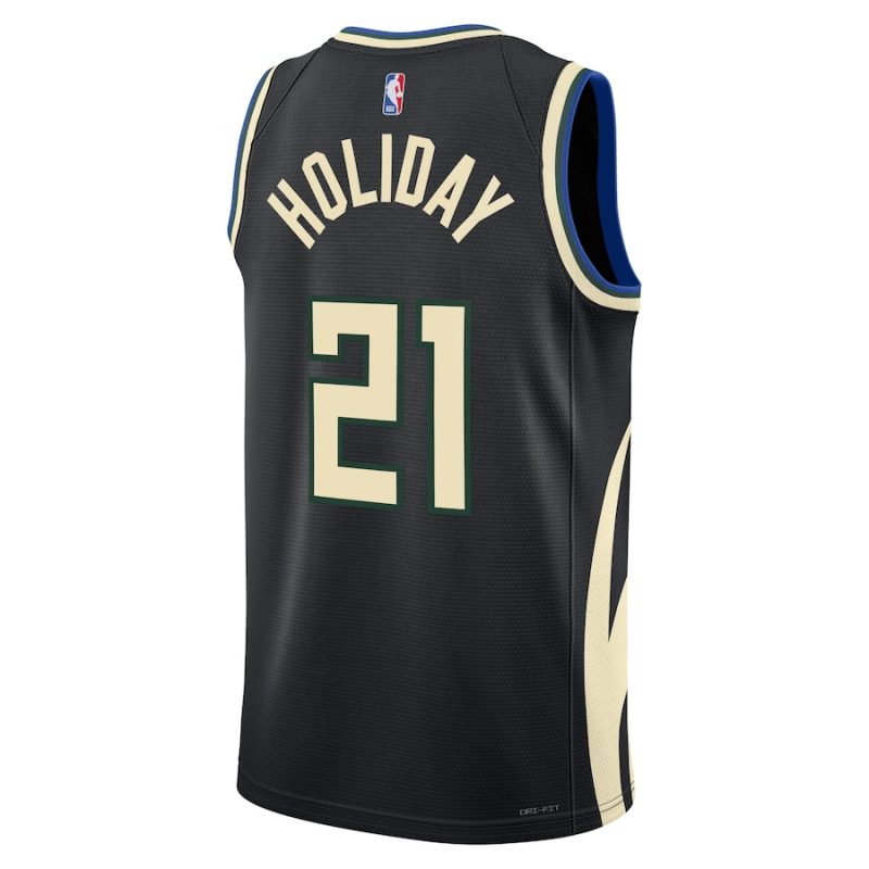 milwaukee bucks jrue holiday jersey