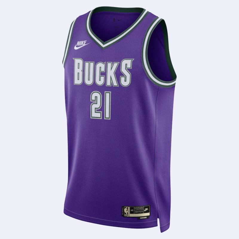 milwaukee bucks purple jersey