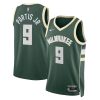 Milwaukee Bucks Bobby Portis Jr Nike Icon Edition Green NBA Jersey
