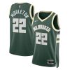 Milwaukee Bucks Khris Middleton Nike Icon Edition Green NBA Jersey