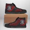NBA Toronto Raptors Red Black High Top Shoes