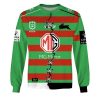 NRL South Sydney Rabbitohs Custom Name Number 2023 Mix Jersey V2 Sweatshirt