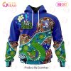 AFL Western Bulldogs Custom Name Number Special Design NAIDOC Pullover Hoodie