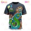 NRL Canberra Raiders Custom Name Number Special Design NAIDOC T-Shirt
