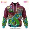 NRL Manly Warringah Sea Eagles Custom Name Number Special Design NAIDOC Zip Up Hoodie