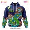NRL New Zealand Warriors Custom Name Number Special Design NAIDOC Pullover Hoodie
