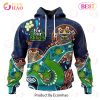 NRL North Queensland Cowboys Custom Name Number Special Design NAIDOC Pullover Hoodie