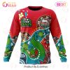 NRL South Sydney Rabbitohs Custom Name Number Special Design NAIDOC Sweatshirt