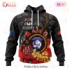 AFL Western Bulldogs Custom Name Number Special Edition NAIDOC Pullover Hoodie