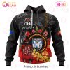 NRL Canterbury-Bankstown Bulldogs Custom Name Number Special Edition NAIDOC Pullover Hoodie