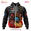 NRL Cronulla-Sutherland Sharks Custom Name Number Special Edition NAIDOC Zip Up Hoodie