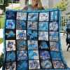 NFL Detroit Lions Blue Legends Quilt Blanket