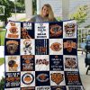 NFL Chicago Bears Grab A Beer And Let Go Quilt Blanket