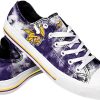 NFL Minnesota Vikings Free Style Purple Sneakers Low Top Shoes