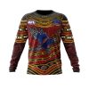 AFL Adelaide Crows Custom Name Number Indigenous Mascot Sweatshirt
