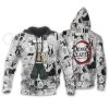 DEMON SLAYER Genya Shinazugawa Anime Mix Manga Pullover Hoodie