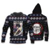 DEMON SLAYER Inosuke Hashibira Ugly Christmas Zip Up Hoodie